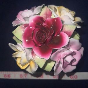 Royal Stratford hand painted bone china flower figurine